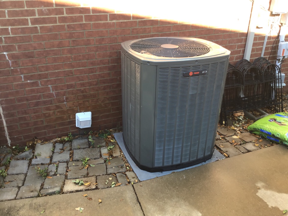 Watauga, TX - Came out for a prepaid maintenance on clients 2 yr old Trane system, upon arrival performed maintenance by putting system into test mode (cooling stage 2) and then checking motors, voltages, amperages, capacitors, contactor, delta T, washed out the outdoor unit with water hose, etc., etc.. system is operating per manufacturer specifications, please see maintenance checklist for details. Watauga, TX - Came out for a prepaid maintenance on clients 2 yr old Trane system, upon arrival performed maintenance by putting system into test mode (cooling stage 2) and then checking motors, voltages, amperages, capacitors, contactor, delta T, washed out the outdoor unit with water hose, etc., etc.. system is operating per manufacturer specifications, please see maintenance checklist for details.