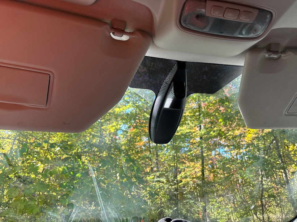 October is when you need both visors and a baseball cap to see anything while driving at noon. Picture taken while busting Hudsonviller moles
