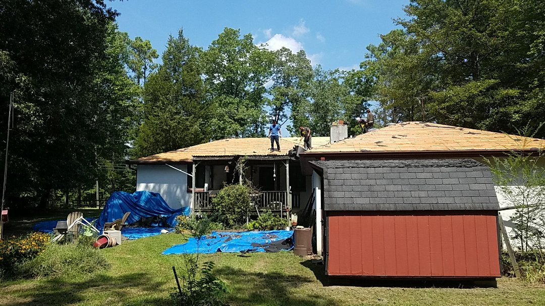 Richmond, VA - New GAF roof going on in Richmond Richmond, VA - New GAF roof going on in Richmond