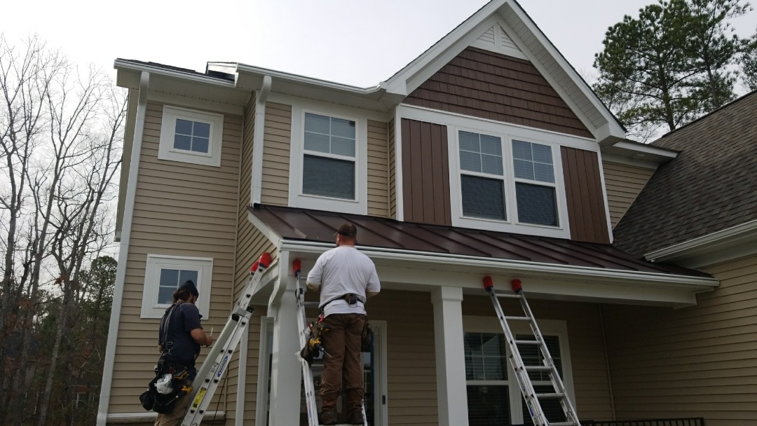 Midlothian, VA - Leafguard being installed in Midlothian Midlothian, VA - Leafguard being installed in Midlothian