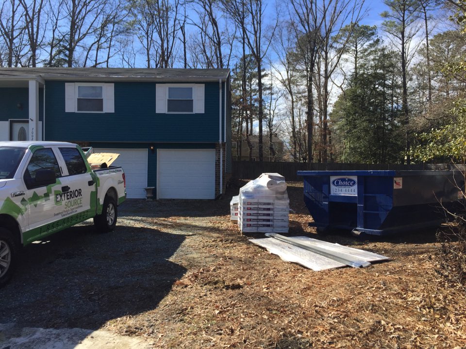 Richmond, VA - Ready to start this roof in the next day or two. Performing a pre-start material check. Richmond, VA - Ready to start this roof in the next day or two. Performing a pre-start material check.