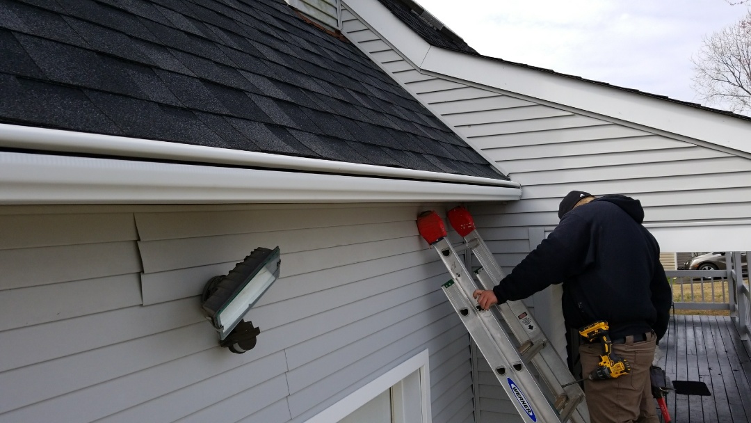Prince George, VA - New Leafguard gutters in Prince George county Prince George, VA - New Leafguard gutters in Prince George county