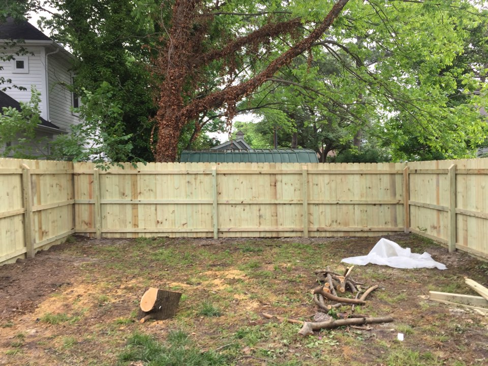 Norfolk, VA - New privacy fence Norfolk, VA - New privacy fence