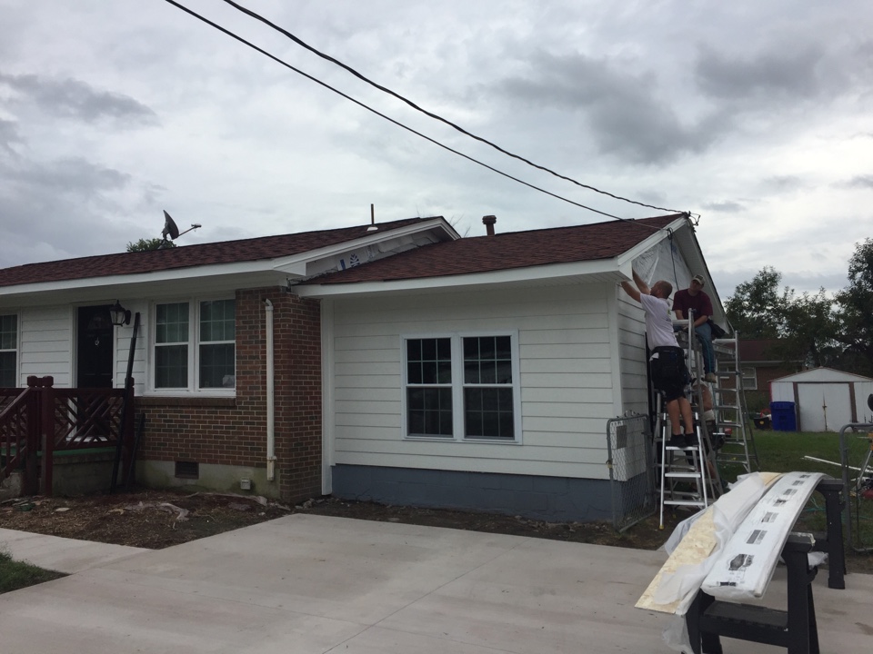 Portsmouth, VA - LP SmartSide siding project Portsmouth, VA - LP SmartSide siding project