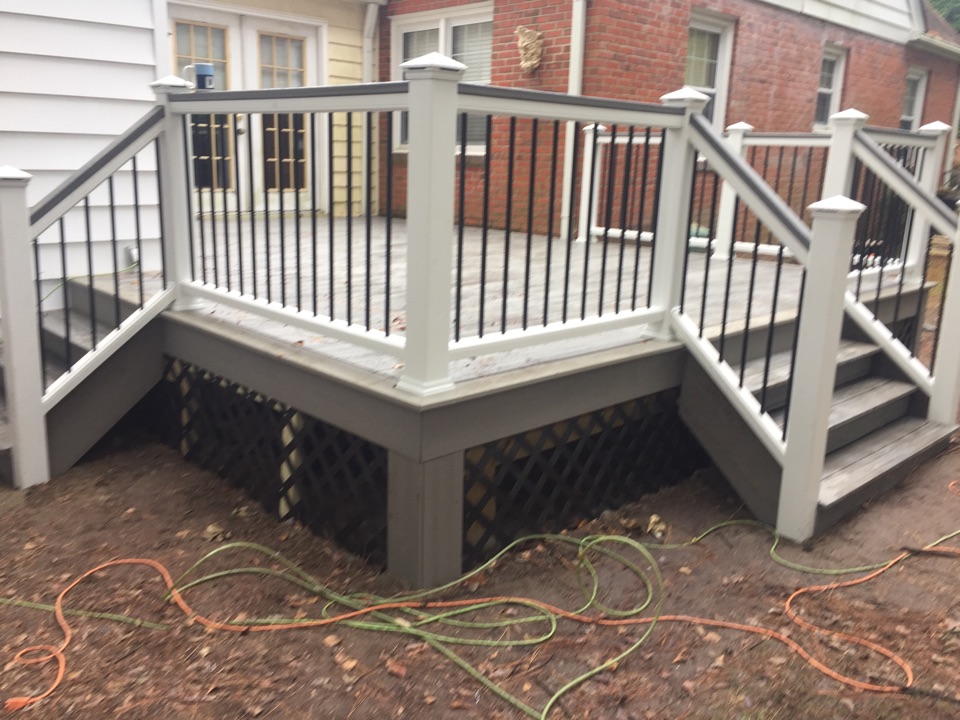 Norfolk, VA - Completed Trex deck project Norfolk, VA - Completed Trex deck project
