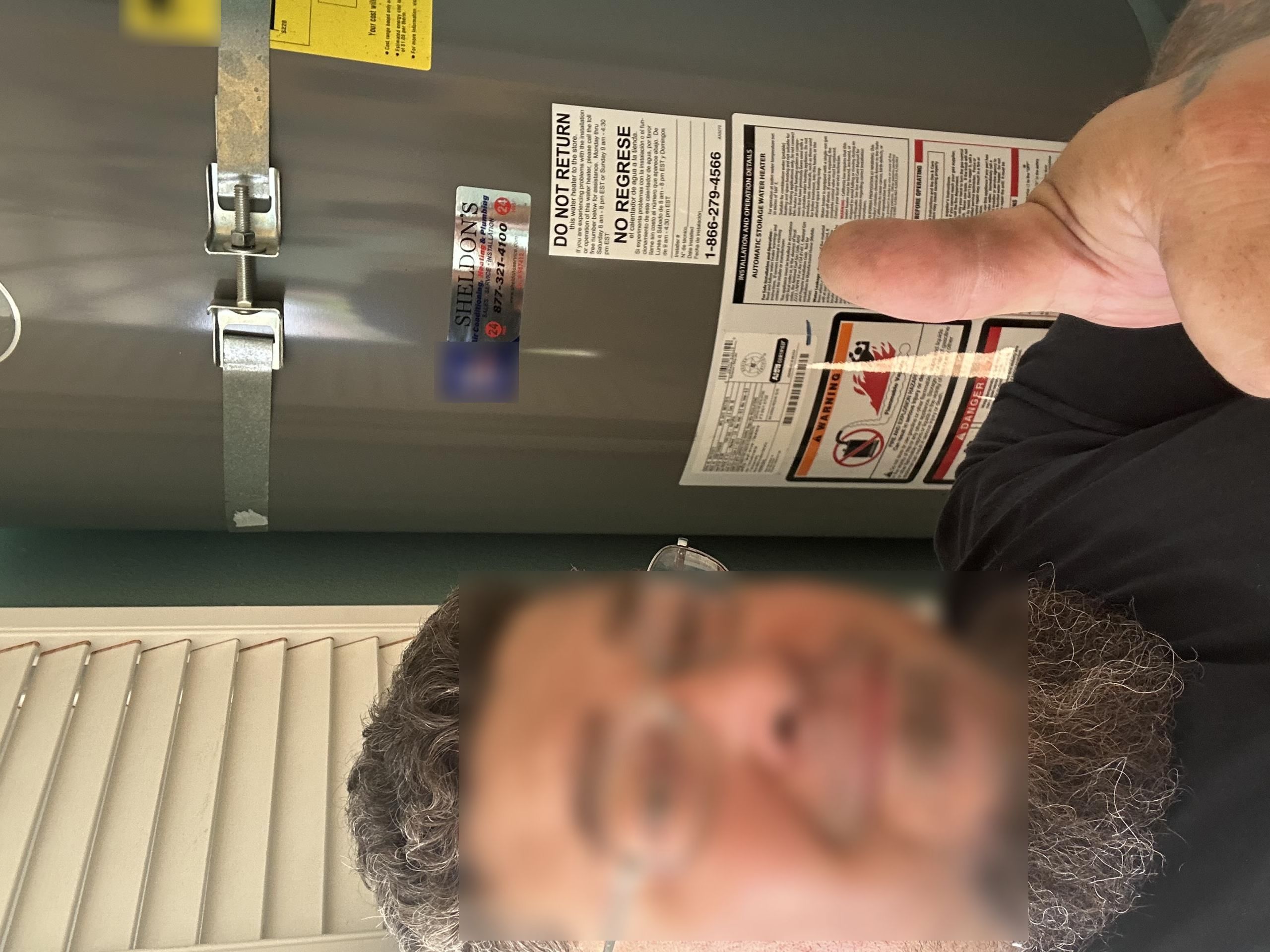 I am a customer service representative for a home service company. I am currently waiting for parts from Rheem to arrive. The parts should be here by 8/12. The parts are expected to arrive in 2 hours.