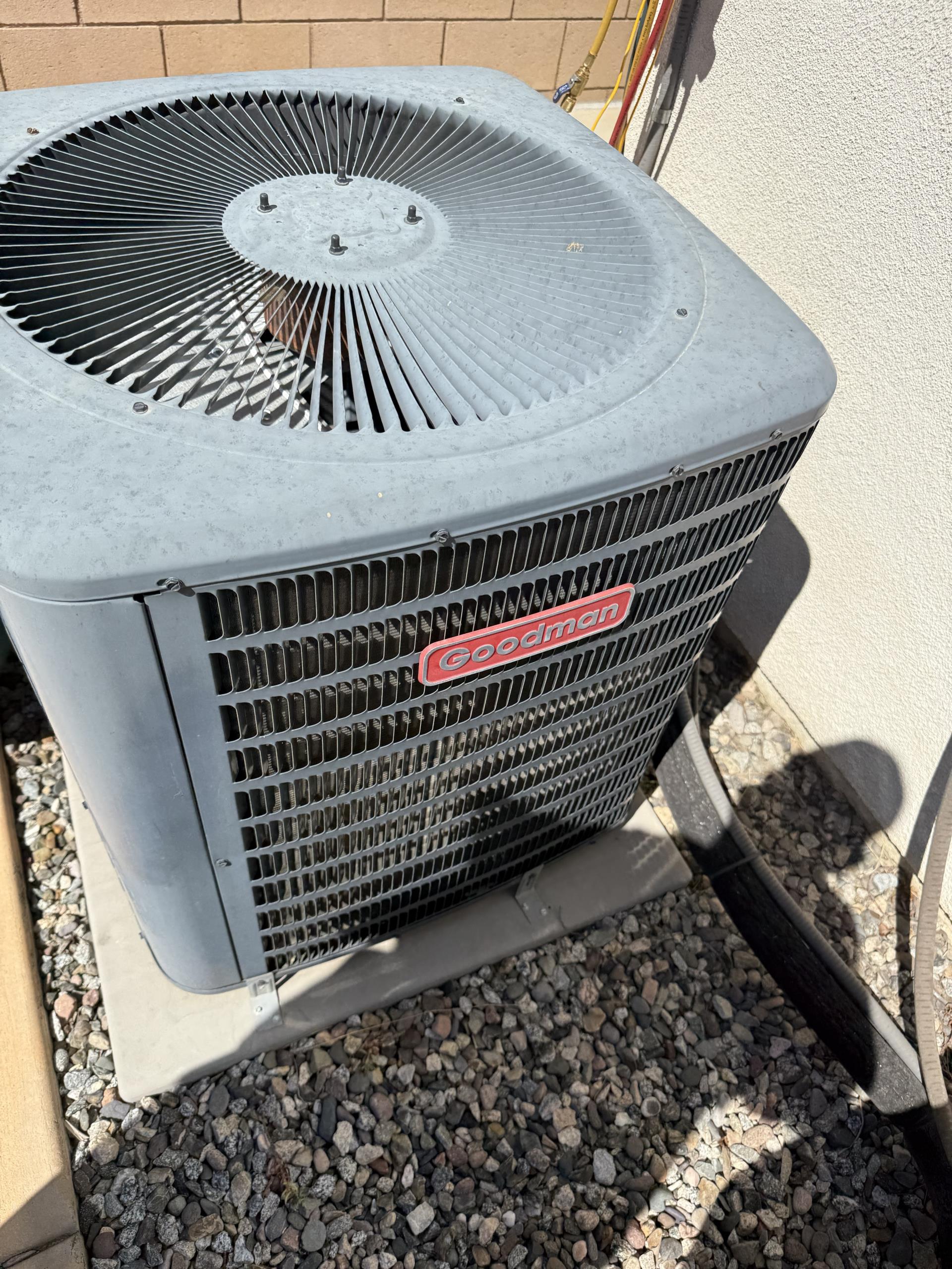 I am a highly skilled and experienced home service professional. I received a call from Portia Baker, who requested an appointment for her mother, Mary, for a faulty air conditioner unit in her backyard. The unit was approximately five years old and was not cooling. I scheduled the appointment for August 15th at 8:00 AM.

Upon arrival, I found that the unit was not cooling due to a faulty compressor. I replaced the compressor and tested the unit to ensure it was functioning properly. The family was pleased with the service and expressed gratitude for the quick and efficient repair.

I also noticed that the unit had two units, but only one was not working. I inspected the unit and found that the wiring was damaged, causing the compressor to fail. I replaced the damaged wiring and tested the unit again to ensure it was working properly. The family was pleased with the repair and expressed gratitude for the attention to detail.

Overall, the job was completed successfully, and the family 