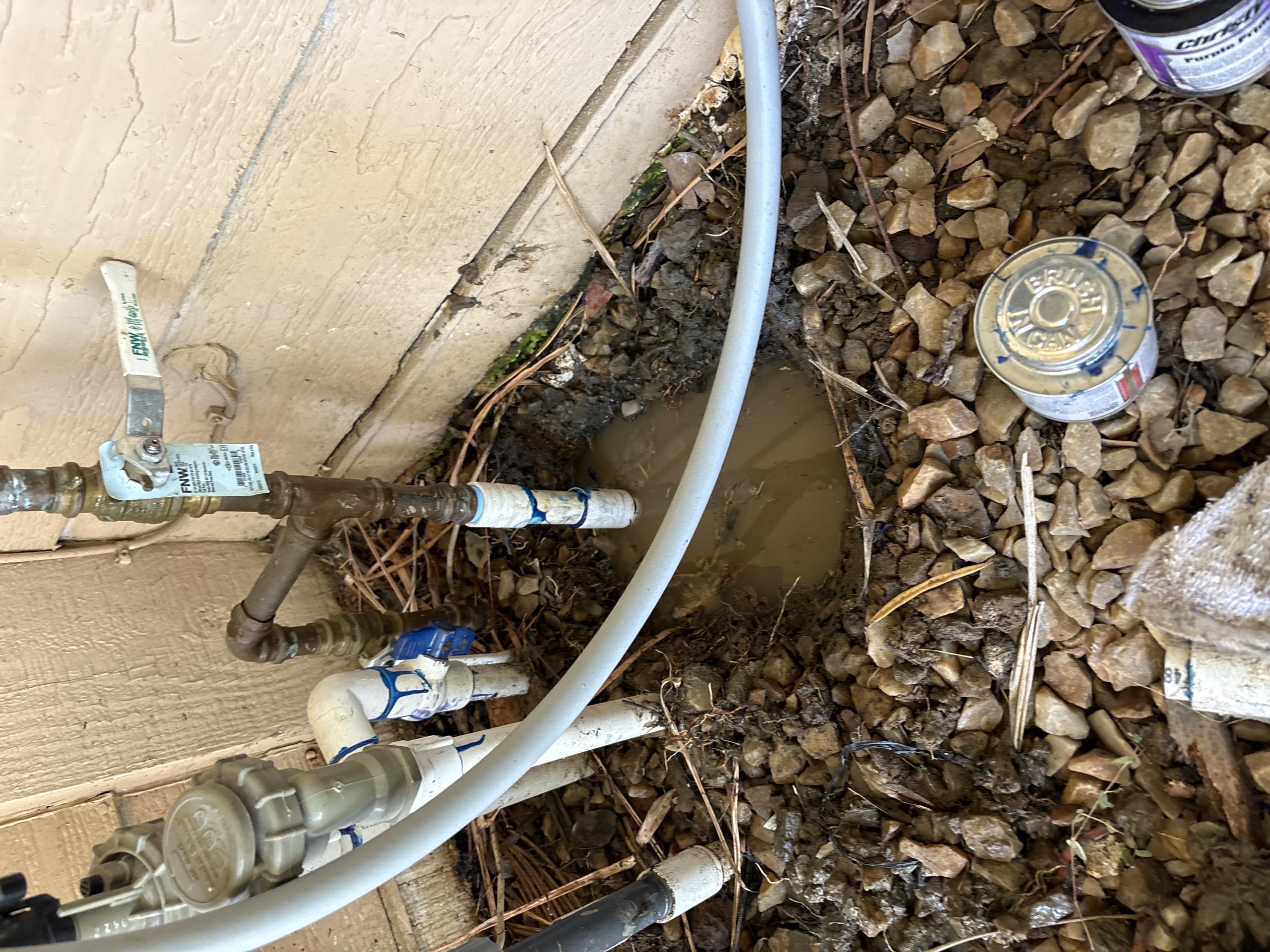 I am a highly skilled and experienced home service professional. I recently completed a plumbing service and repair job for a customer. The customer had a PVC line that was broken at the connection point with the copper. To fix the issue, I needed to dig a small hole to cut the PVC and install a new female adapter that connected to the copper using a PVC coupling with three-quarter fittings. After that, I tested the connection to ensure there were no leaks.