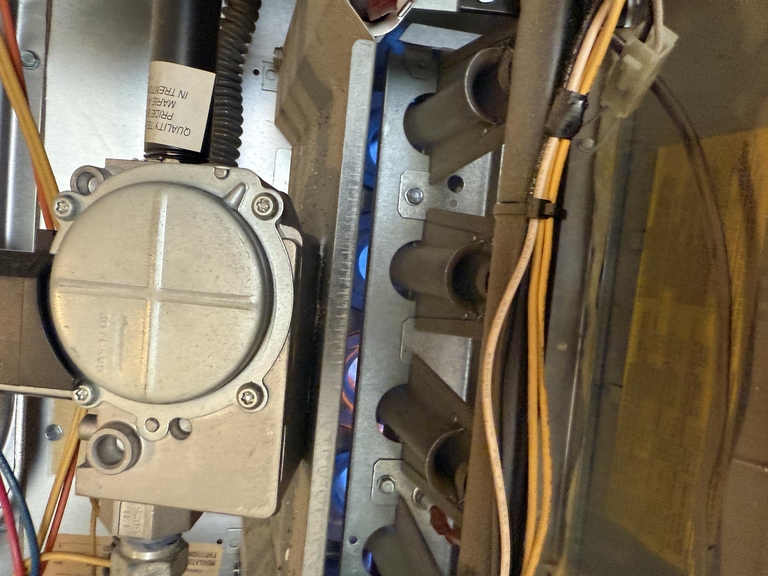 I am a home service technician, and I recently completed a job replacing a faulty flame sensor in a furnace. The furnace was not operating safely due to the faulty flame sensor, which could have caused a fire hazard. Replacing the flame sensor ensures reliable heating, improves system safety, and prevents unexpected breakdowns.

Upon arrival, I accessed the furnace and shut off the power. I then removed the old flame sensor and installed a new one. The new flame sensor was connected, and the heating system was tested for the realtor. The realtor confirmed that it was functioning properly and operating normally. The system is expected to pass inspection without any issues on the heating side.