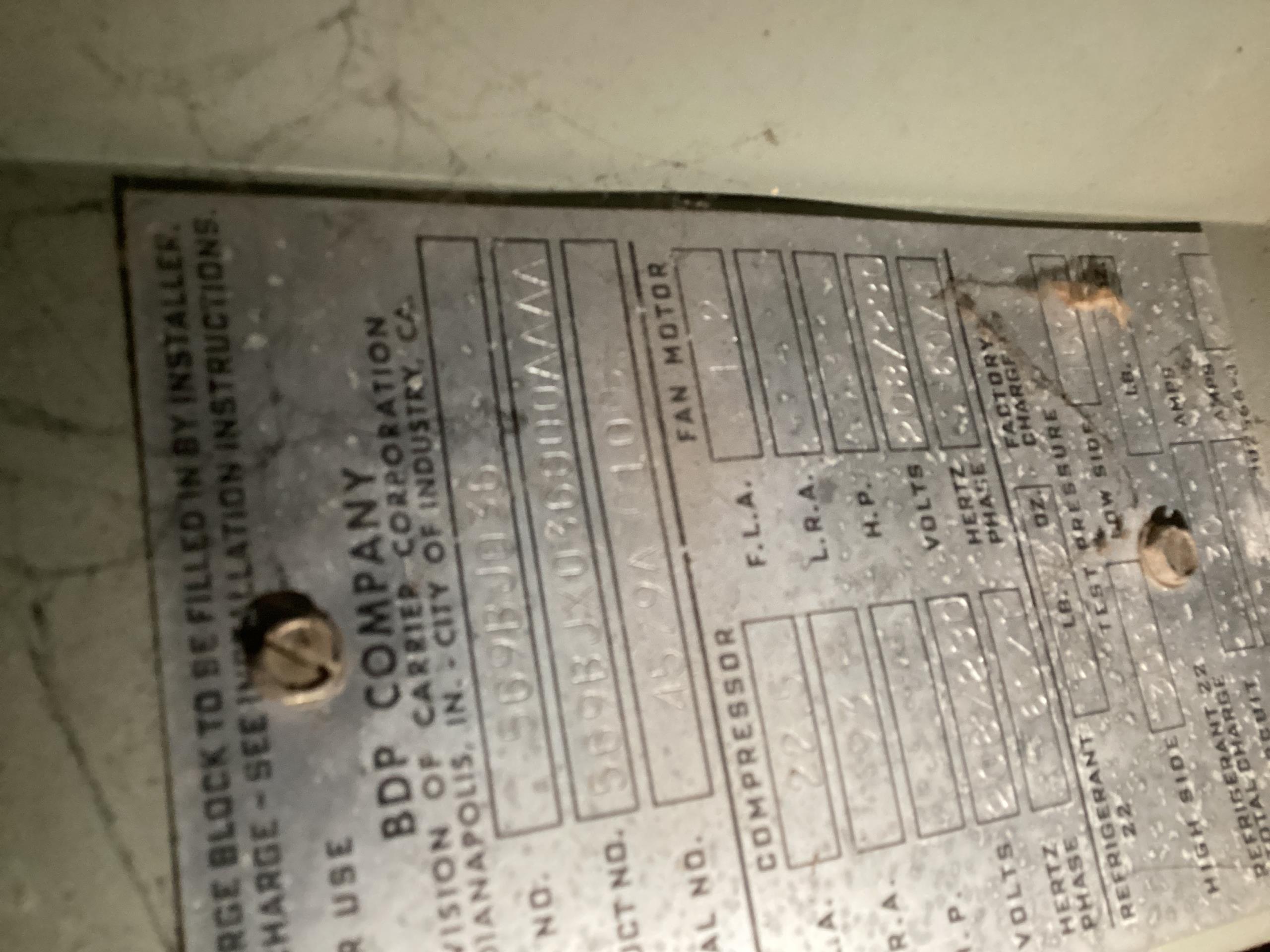 Unit is very old and does not work. At this time the best choice would be to replace equipment. Estimate will be sent for a new unit! 