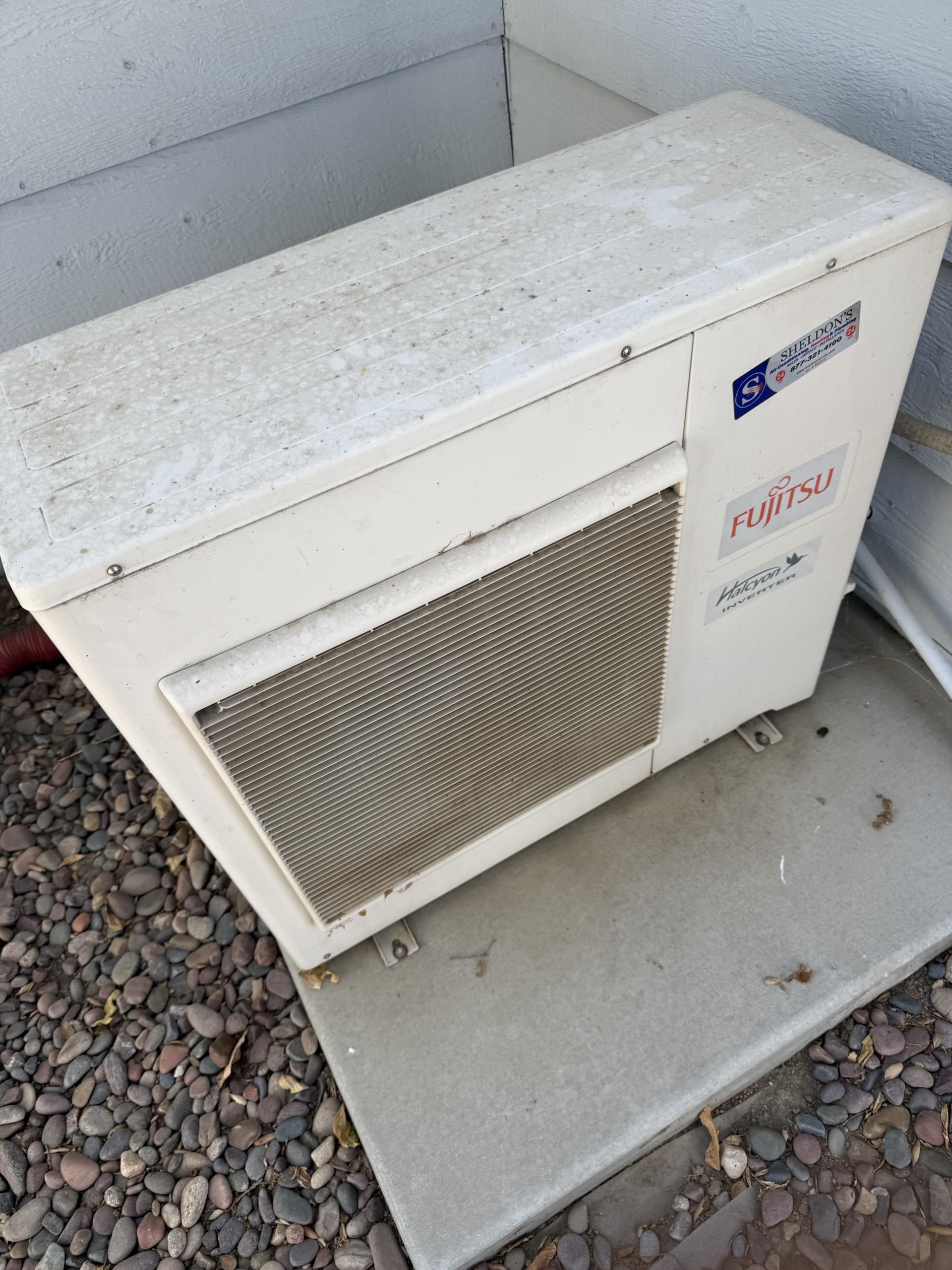 The customer reported that the system displayed an error code of EE, indicating the need to consult a professional for diagnosing the issues with the mini-split system. Upon arrival, the technician met with the customer, who demonstrated that he had removed the fuses to ensure the power remained off until our arrival. The customer activated both units in cooling mode, and the technician proceeded outside to check the system condenser, which was unresponsive. The technician verified that power was present at the system, reading 230 V, and then continued to inspect the board. No LEDs were illuminated, and all fuses were checked and found to be intact. However, the boards appeared to be burnt. After contacting Fujitsu Tech Support, the technician was advised that both boards needed replacement, although there was uncertainty regarding their availability in stock for each unit. The technician informed the customer, who requested that if the boards could be replaced, that should be done, al