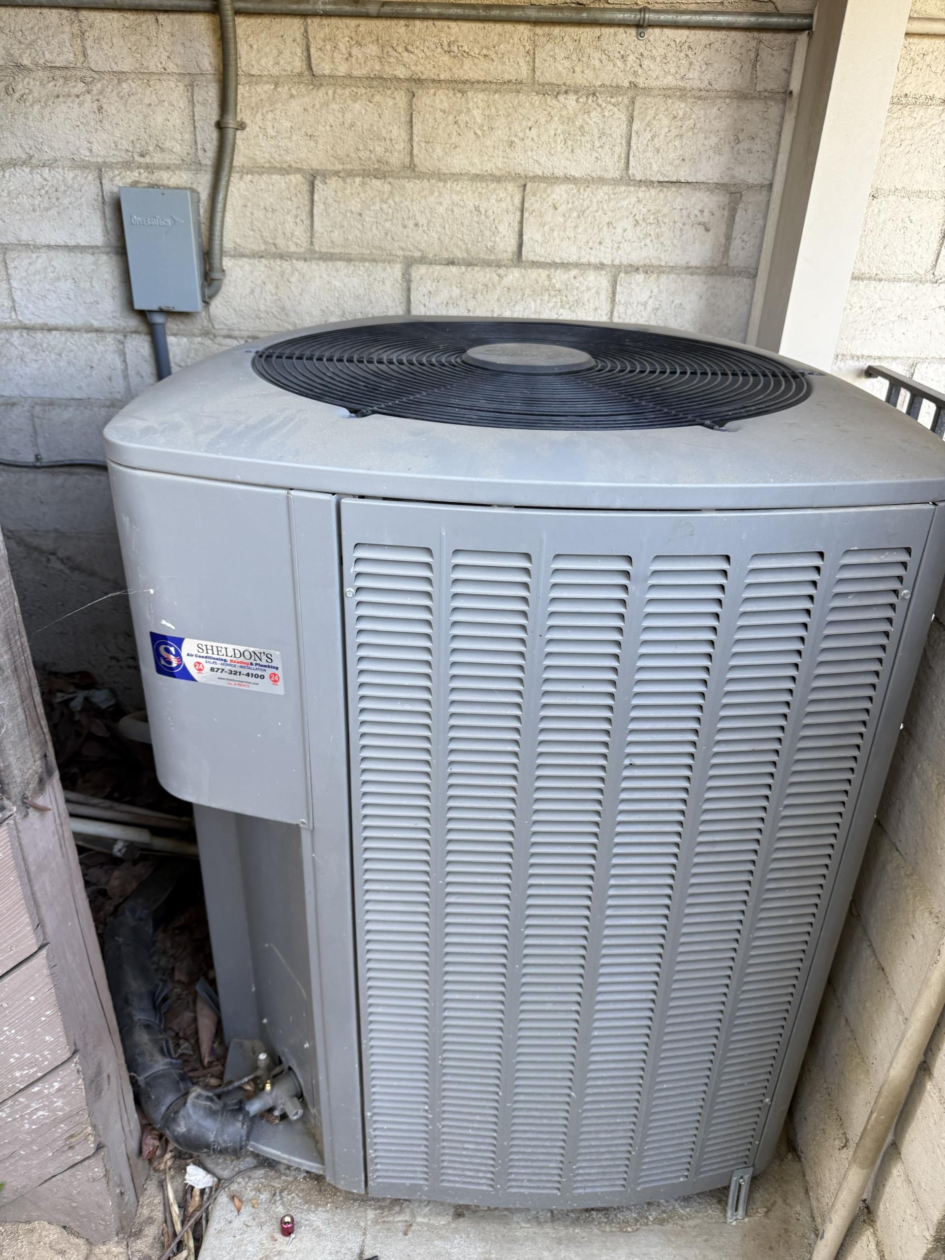 "I was called to inspect and troubleshoot an air conditioning system that was not cooling the house properly. Upon arrival, I found that the air flow was poor and the house was 90 degrees. After conducting a thorough inspection, I determined that the issue was a clogged air filter. I cleaned the air filter and the system started cooling the house again.
