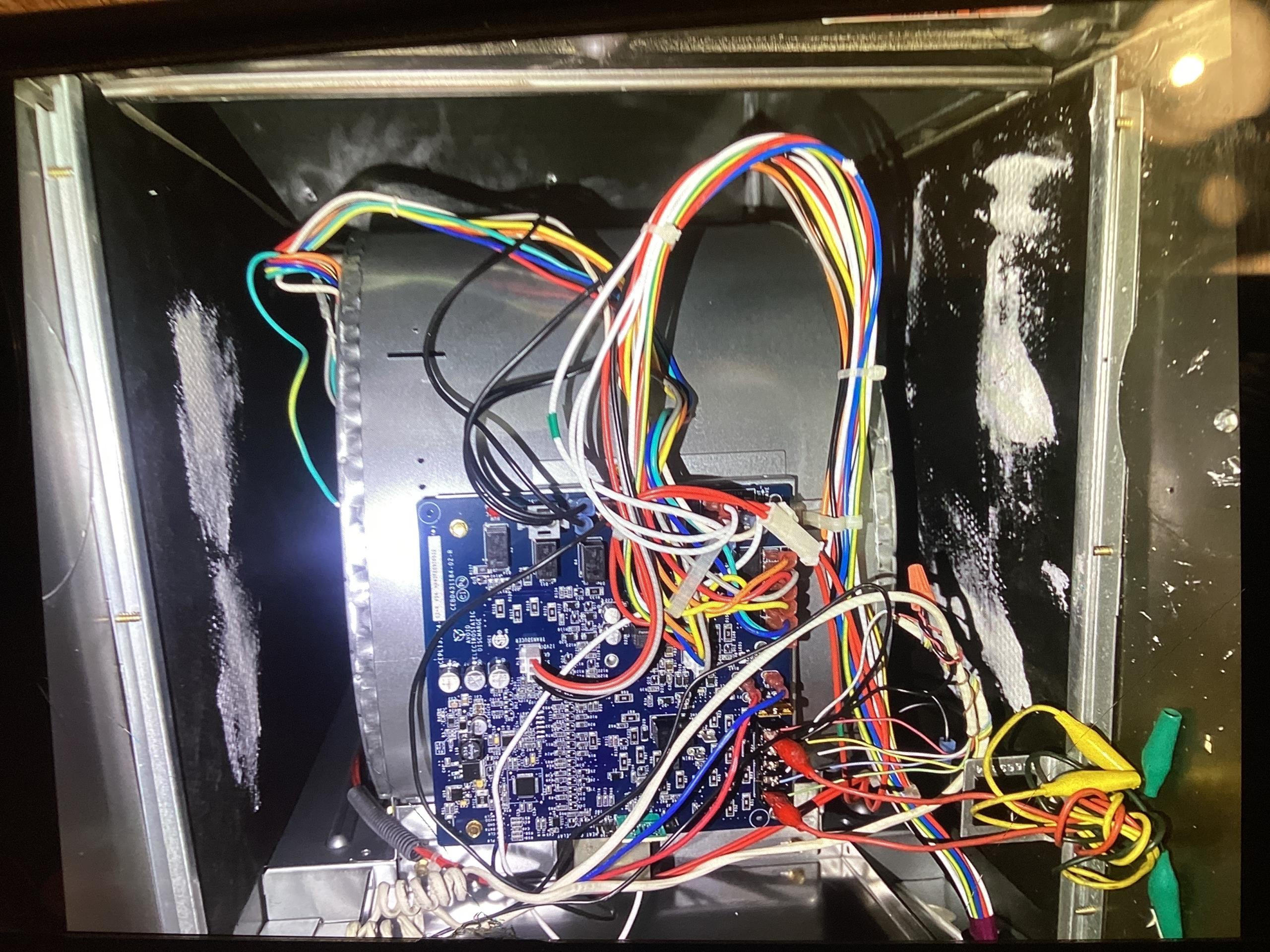 I was dispatched to repair a blower wheel. Upon arrival, I found the blower wheel had a broken blade. I replaced the blade and tested the blower wheel to ensure it was working properly.