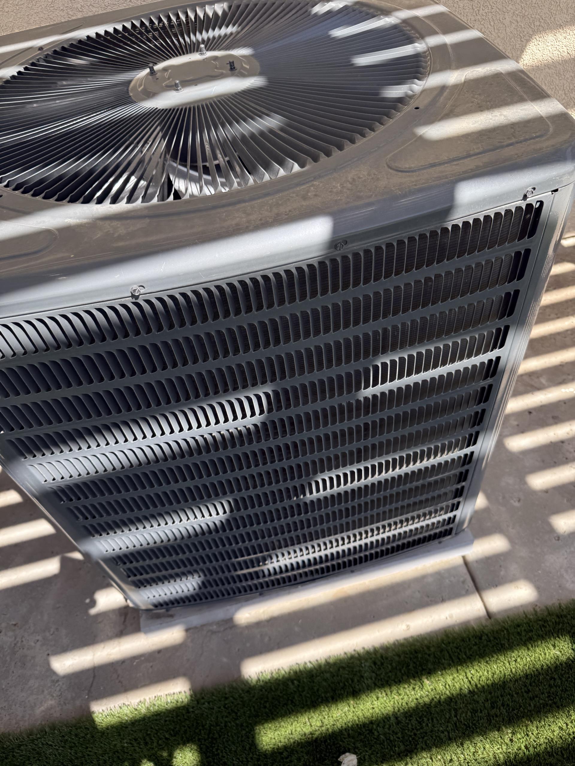 The customer reported that the house was not cool at all. Upon further inspection, the technician discovered that the system was low on Freon. The technician advised the customer that there was a leak that needed to be addressed immediately. The customer agreed to proceed with a dye check and refrigerant. The technician injected the system with dye and 70% of the Freon. The customer is scheduled for us to return next week to search for the leak.