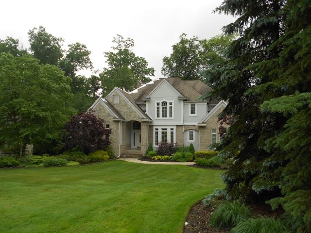 Chagrin Falls, OH - Installing GAF Camelot II Antique Slate shingles, 6' of ice guard, and replacing (3) skylights. Also connecting all gutters to lower gutters and adding gutter guard and downspouts Chagrin Falls, OH - Installing GAF Camelot II Antique Slate shingles, 6' of ice guard, and replacing (3) skylights. Also connecting all gutters to lower gutters and adding gutter guard and downspouts