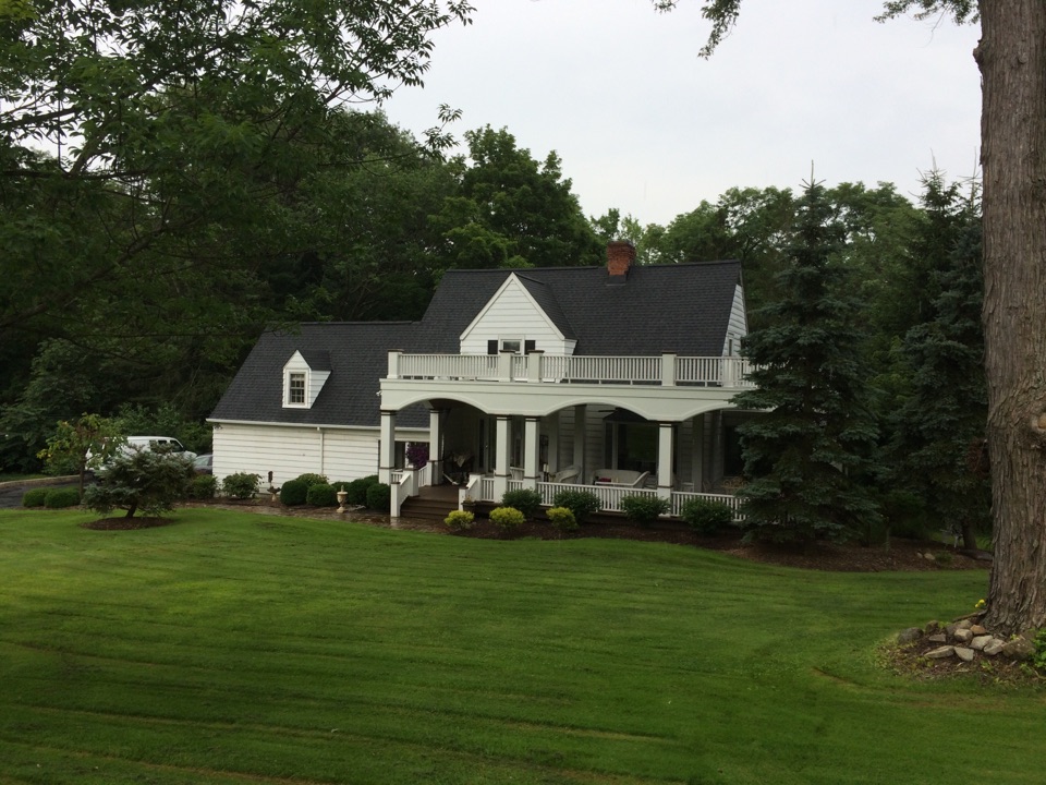 Solon, OH - Another successful project in Solon. Here we replaced the existing roof with GAF Timbelrine HD charcoal and installed new Firestone EPDM on the 2 porches. Our extensive knowledge with commercial roofing makes us a great fit for mixed projects like this. #gaf #firestone #timberline Solon, OH - Another successful project in Solon. Here we replaced the existing roof with GAF Timbelrine HD charcoal and installed new Firestone EPDM on the 2 porches. Our extensive knowledge with commercial roofing makes us a great fit for mixed projects like this. #gaf #firestone #timberline