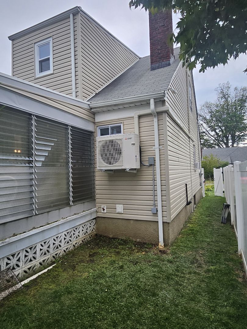two new Mitsubishi condensers with 5 zones in Staten Island NY