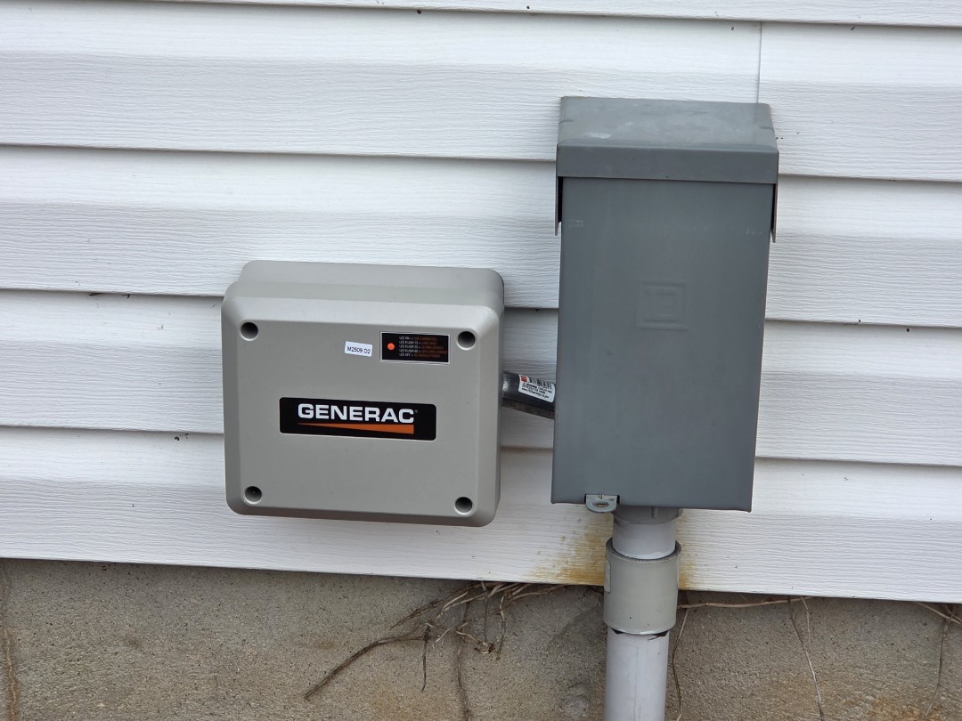 New 26kw Generac Generator with 200 amp whole-house transfer switch and 3 Load Management Modules.  Never feel Powerless again in Millstone NJ!