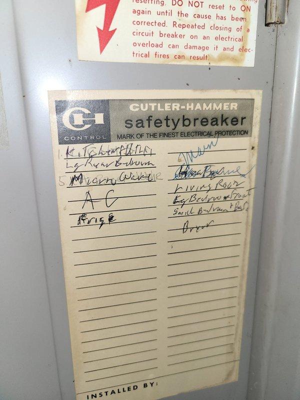Completed comfort call for customer interested in new HVAC system replacement. Documented existing equipment condition including older air handler with visible wear and dust accumulation, electrical panel with Cutler-Hammer breaker configuration, and current ductwork layout in mechanical room. Customer expressed preference for specific installation technician to perform future system installation work if proceeding with equipment upgrade.