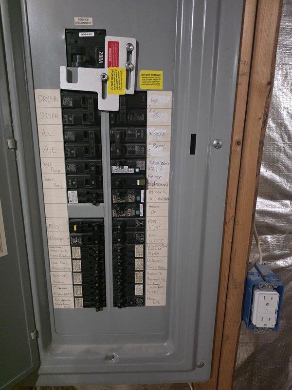 Completed comfort call on existing HVAC system. Customer inquired about refrigerant service, but explained company policy does not include refrigerant top-offs without proper diagnosis and leak repair. Verified system operation and confirmed unit is currently functioning properly. Documented electrical panel and Ruud furnace installation with photos for service records.