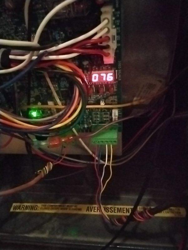 Responded to no cooling complaint with outdoor unit not operating. Diagnosed failed control board causing system shutdown. Documented existing conditions with photographs of control board and wiring configuration. Ordered necessary replacement parts for return visit to complete repair. Noted unit requires routine maintenance cleaning.