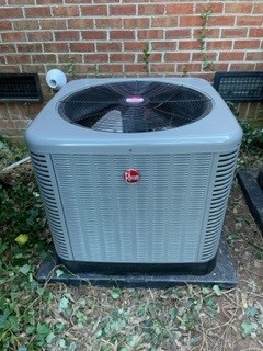 Rheem Installation. HVAC Upgrade