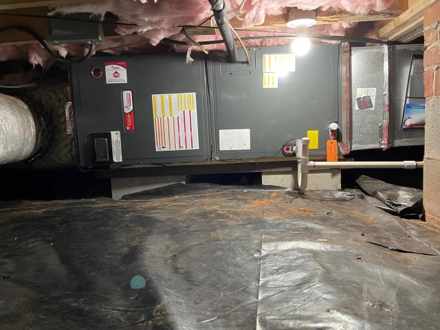 HVAC Unit, New heating and cooling system 