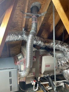 Furnace and Duct Work Install, New Ducts, New Heating System