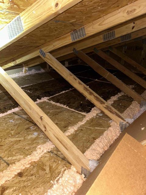 ✅ Installed 1 new attic vent
✅ Insulated 120 sq. ft. of attic space
✅ Improved airflow & energy efficiency
✅ Helped create a more comfortable home year-round