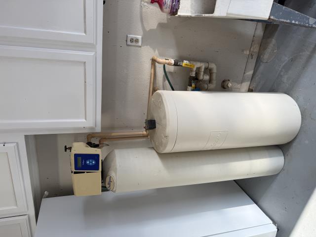 Supply and install new Brass Master High Capacity BPT 35 Water Softener. Comes with neoprene jacket for UV protection. Remove and dispose of the old softener if applicable. Install to existing water softener loop, and existing drain for softener. Supply and install new Brass Master High Capacity BPT 35 Water Softener. Comes with neoprene jacket for UV protection. Remove and dispose of the old softener if applicable. Install to existing water softener loop, and existing drain for softener.