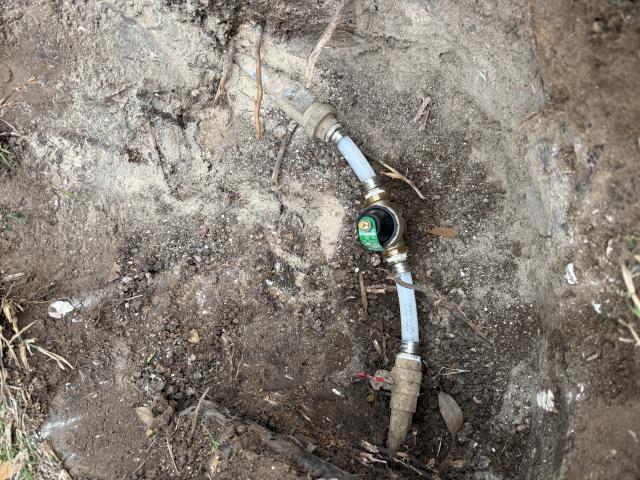 Hutto, TX - Supply and install new pressure reducing valve. This valve will limit the water pressure (adjustable) to a safe level acceptable to the State Plumbing Code. Hutto, TX - Supply and install new pressure reducing valve. This valve will limit the water pressure (adjustable) to a safe level acceptable to the State Plumbing Code.