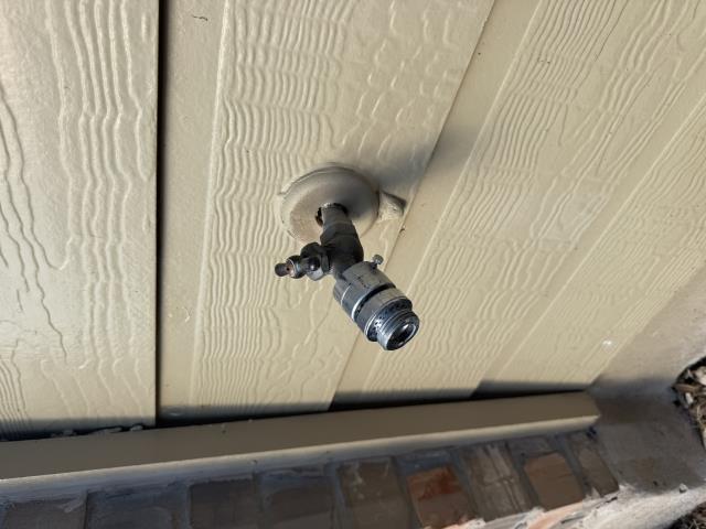 I replaced an old outdoor spigot with a new one, ensuring it had a code-approved vacuum breaker. The old spigot was safely removed and disposed of.