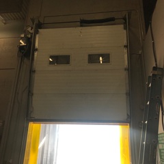 Service Call: Commercial Overhead Door
Issue: Lowered the door on a object and rollers have fallen out of the track, it is still working but need repaired as soon as possible 
Work Completed: Technician secured the door, replaced 4 long shaft rollers, replaced the blown fuse and reset the cables.
Technician lubricated all moving components on the door and tested multiple times for safe and proper operation.
