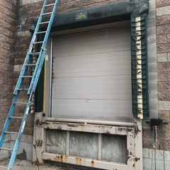 Service Call: Commercial Overhead Door
Issue: The dock seal has fallen off
Work Completed: The technician re-attached the dock seals, replaced the wooden boards and the hardware. The technician cycled the door multiple times to ensure its in safe and proper working order.