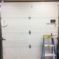 Service Call: Commercial Overhead Door
Issue: The door slams when it is coming down, it is super heavy.
Work Completed: The technician replaced the broken spring, reset the cables and balanced the door. The technician lubricated all moving components on the door and tested it multiple times for safe and proper operation.