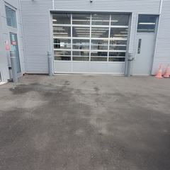 Service Call: Commercial Overhead Door
Issue: The door is coming down on an angle and will not close.
Work Completed: The technician replaced the broken cables, 2 roller and 4 hinges.
The technician lubricated all moving components on the door and cycled it multiple times for safe and proper operation.