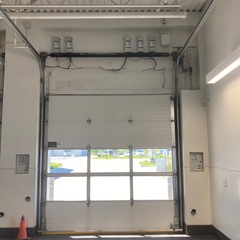 Service Call: Commercial Overhead Door
Issue: The cables snapped and the door fell on a car.
Work Completed: The technician replaced the set of broken cables with a new set, lubricated all moving components on the door and cycled the door it multiple times for safe a proper operation.