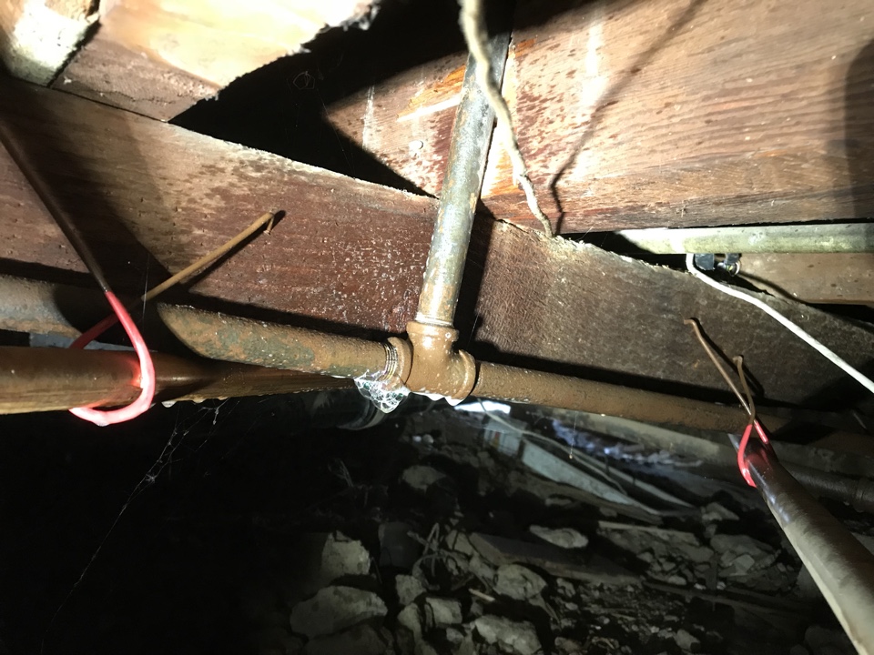 Contractor to do gas leak detection.