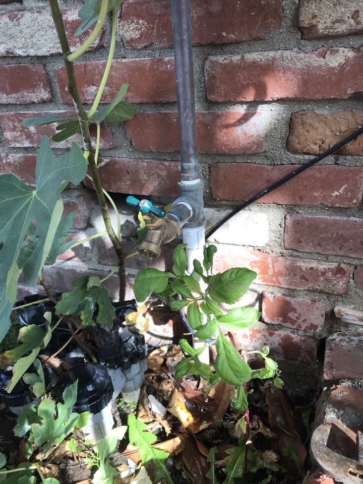 Replaced leaky hose bib.
