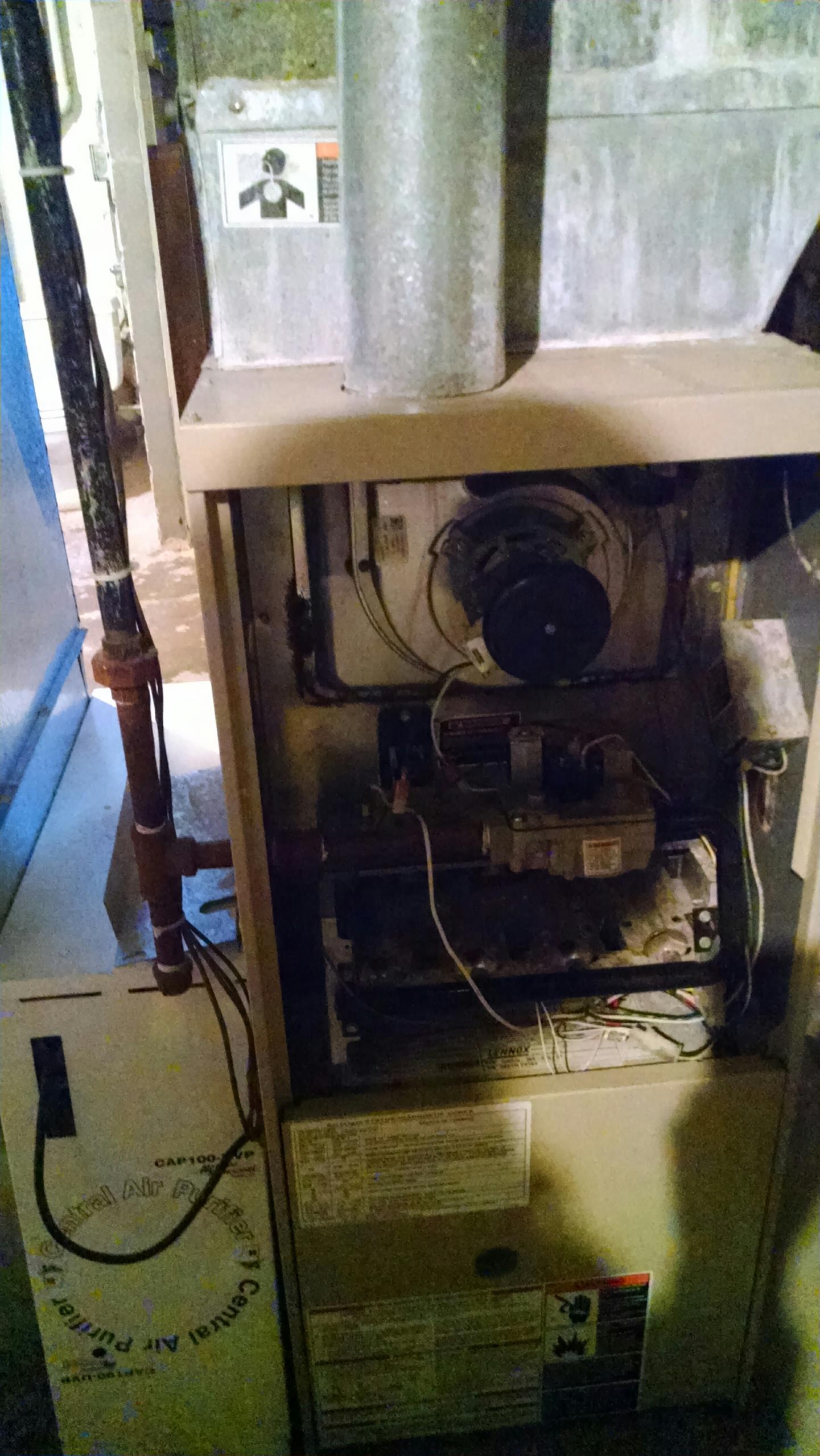 Realtime Service Area for Allen Heating and Cooling Inc.