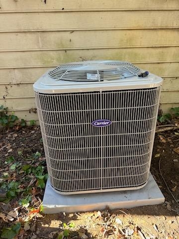 Dallas, GA - Installed new Carrier 15 seer condenser with Carrier gas furnace Aprilaire media filter and all new ductwork in crawl space 