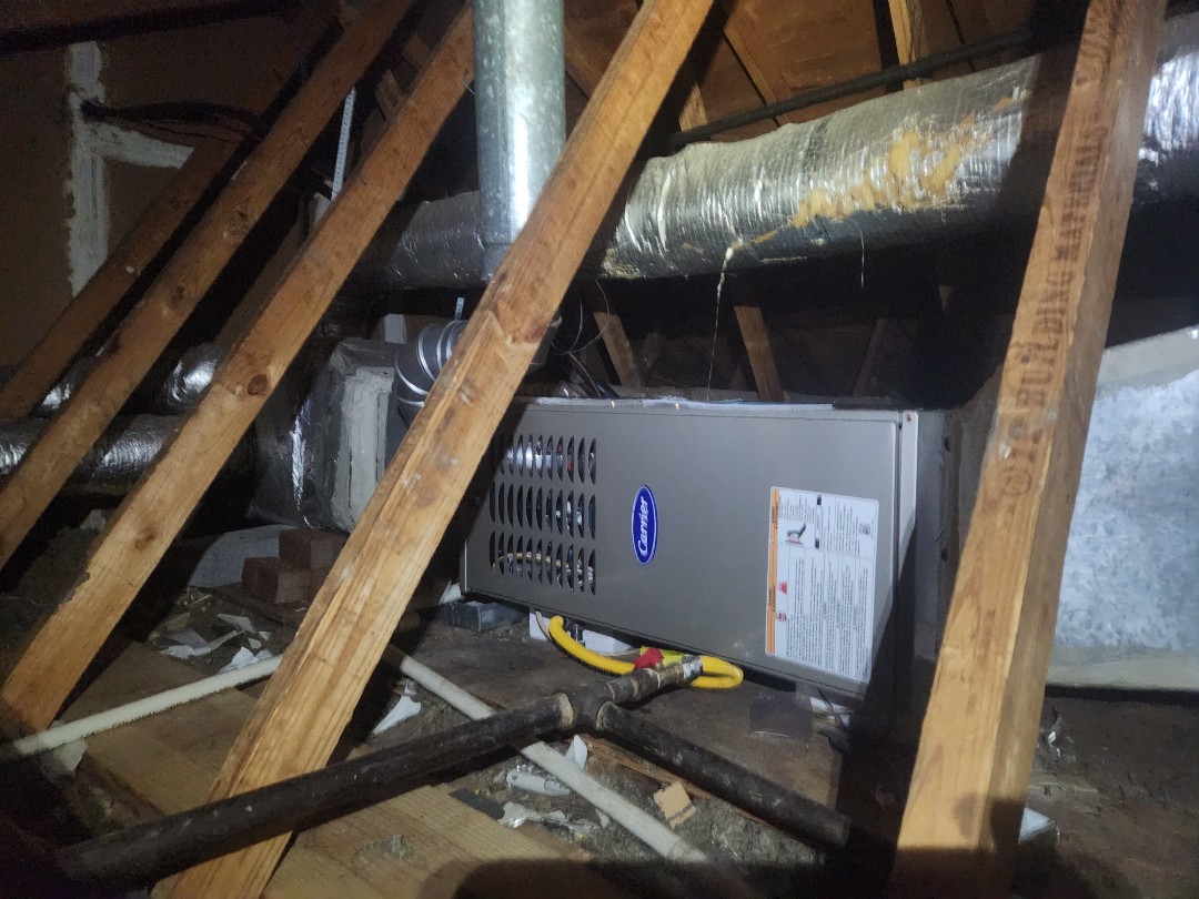 Marietta, GA - Installed new Carrier gas furnace 