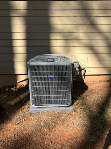 Smyrna, GA - Installed new Carrier 15 seer condenser with Carrier gas furnace Ecobee Wifi Thermostat and Aprilaire media filter 