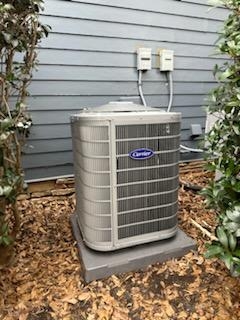 Smyrna, GA - Installed 2 new 16 seer condenser with Carrier 2stage variable speed gas furnaces Ecobee Wifi Thermostats and Aprilaire media filters 