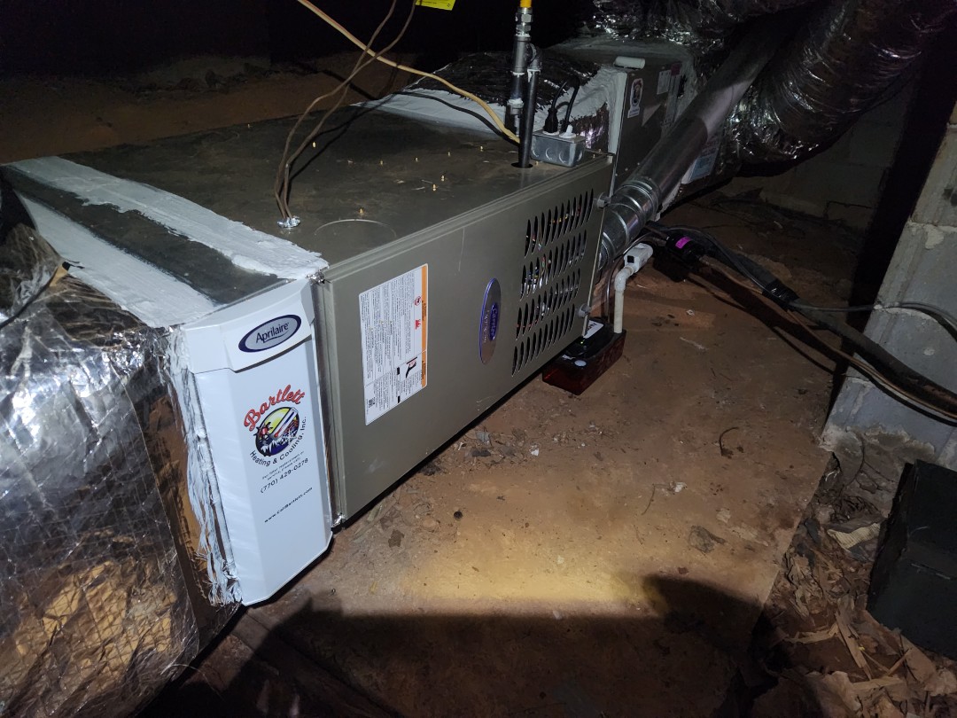 Marietta, GA - Installed new Carrier High Efficiency HVAC system with Ecobee Wifi Thermostat 