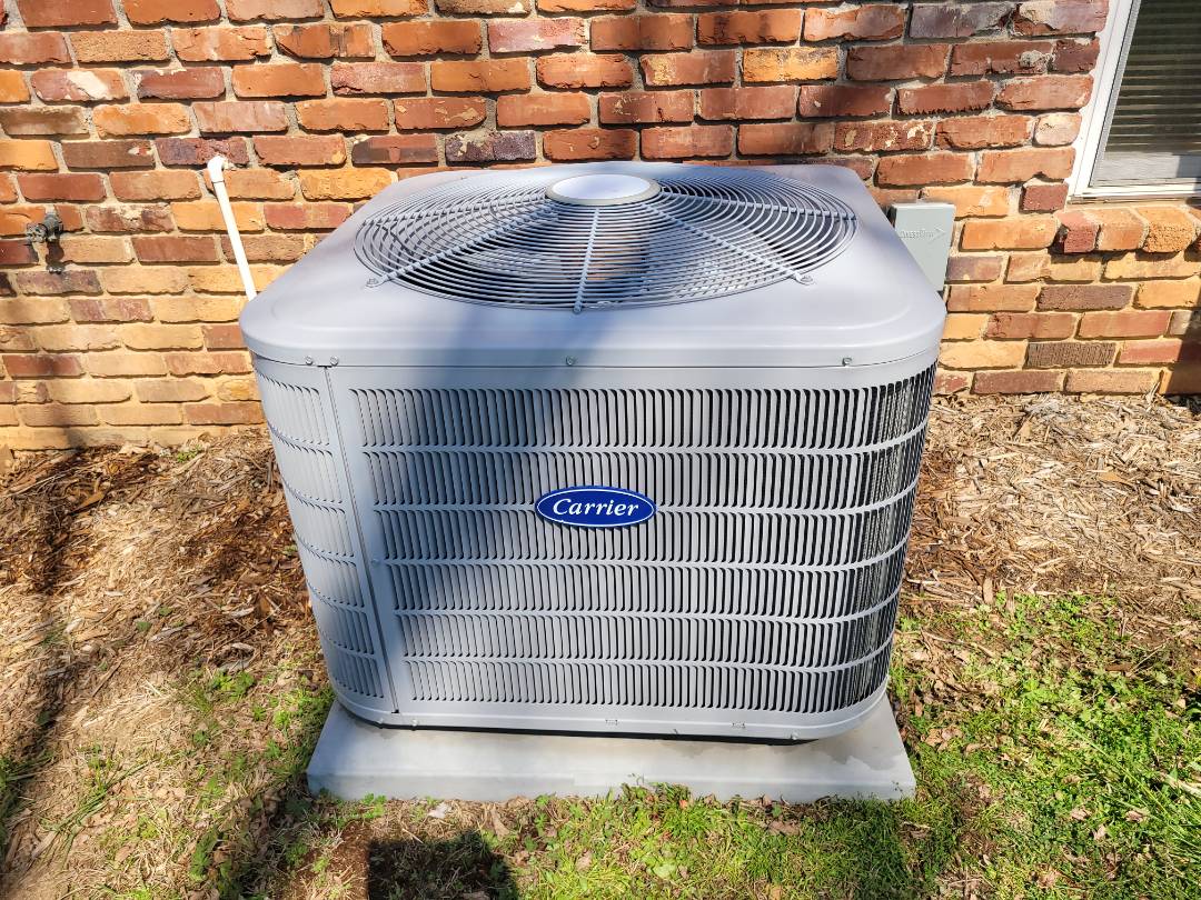 Marietta, GA - Performed AC Maintenance on a Carrier Condensing Unit.  Marietta 