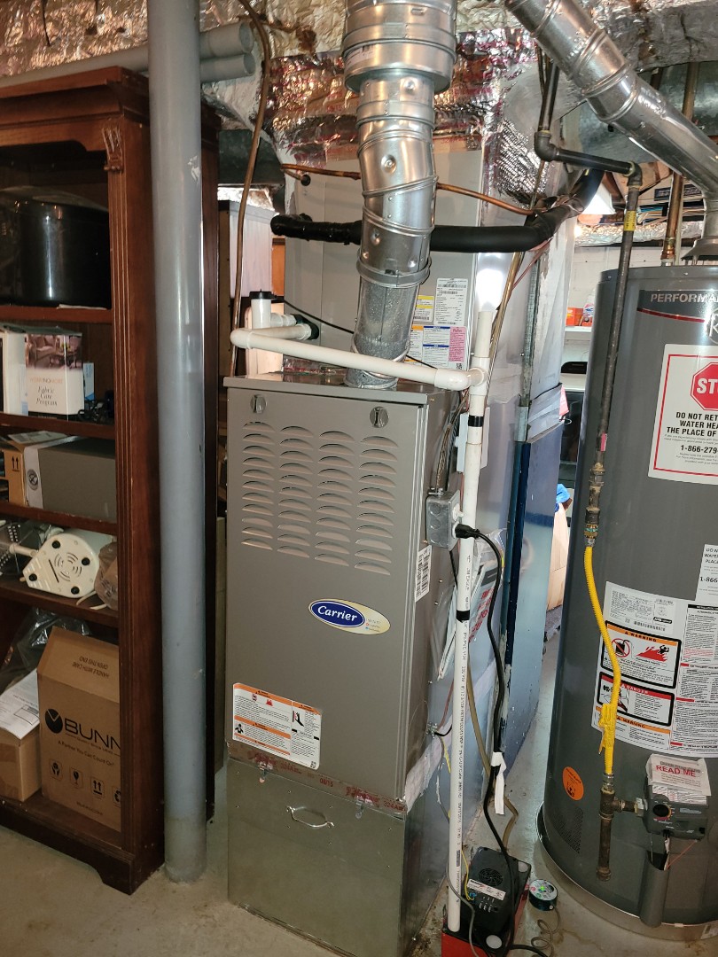 Marietta, GA - Performed AC Maintenance on a Carrier Condensing Unit.  Marietta 