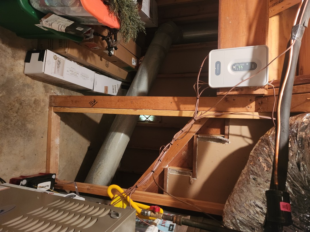 Marietta, GA - Installed new High Efficiency system with Honeywell zone system Ecobee Wifi Thermostats and Aprilaire media filter 