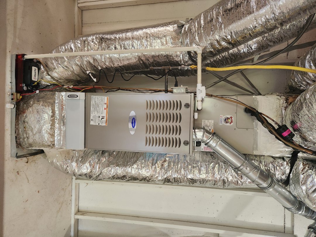 Smyrna, GA - Installed 2 new Carrier High Efficiency systems with Aprilaire media filters 
