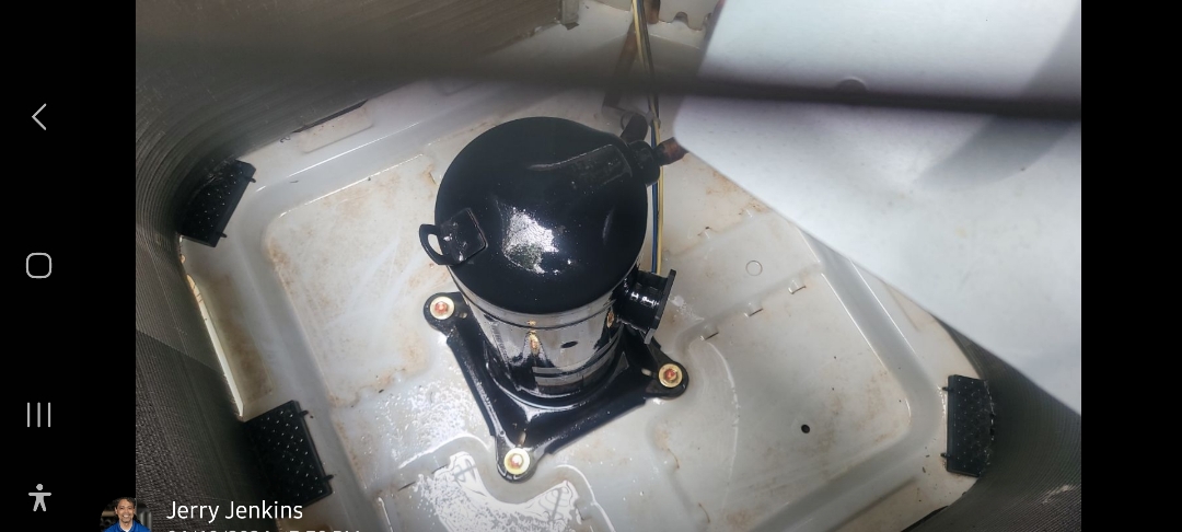 Acworth, GA - Performed AC Maintenance on 3 Carrier Condensing Units and removed all debris from bottom of condensing units. Acworth